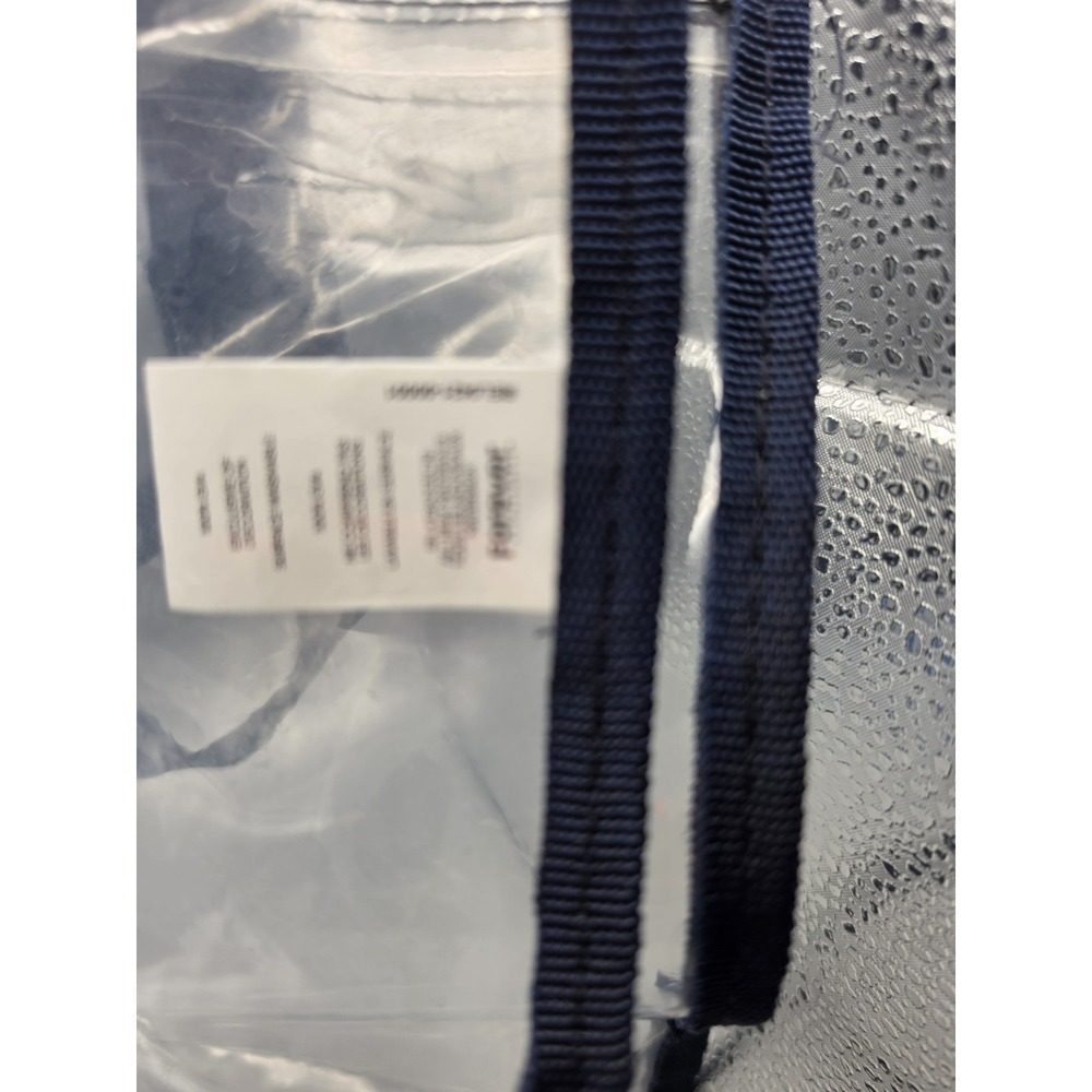 St. Louis Blues NHL Clear Stadium Tote Bag FOCO Logo Navy Handles 12x12 - Picture 8 of 10